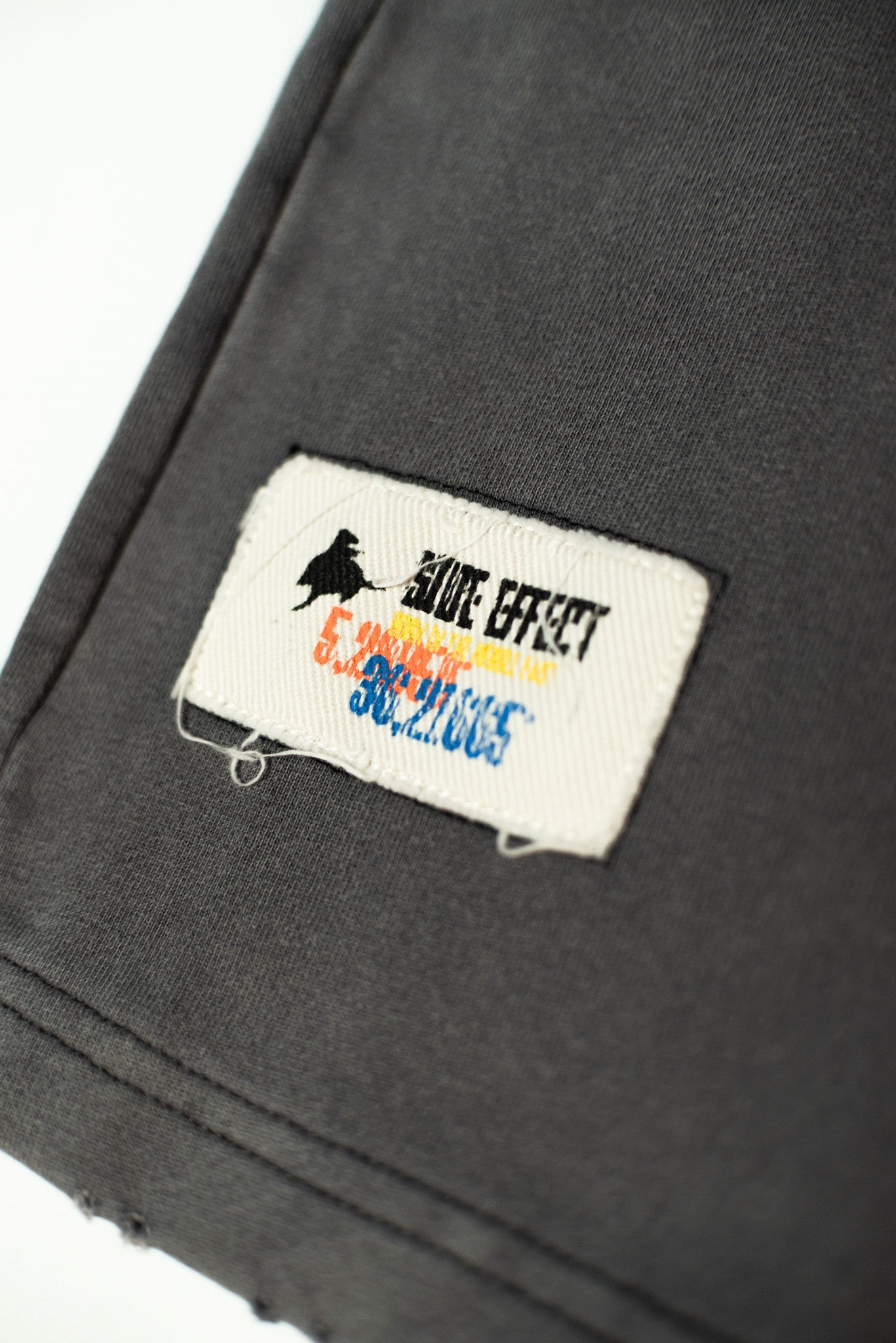Distressed washed sweatpants